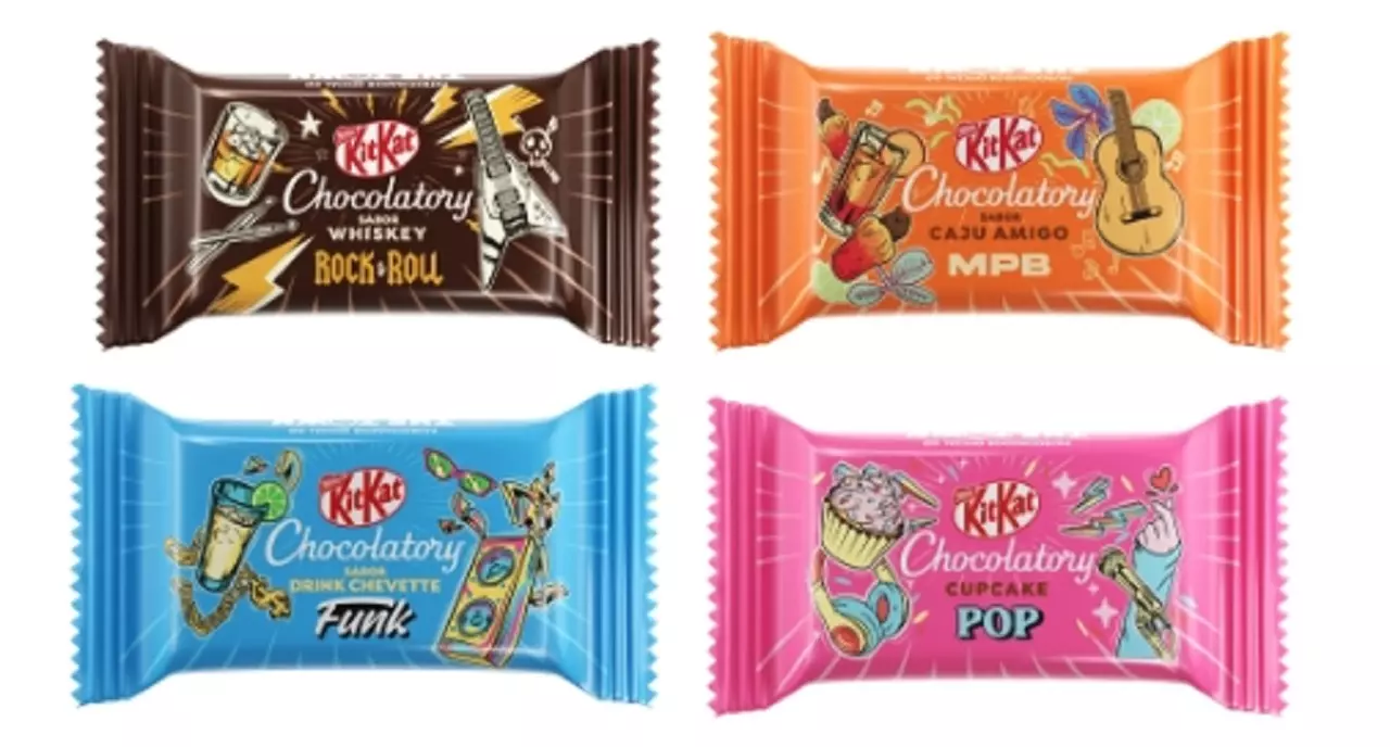KITKAT lança sabores inspirados nos estilos musicais para o The Town