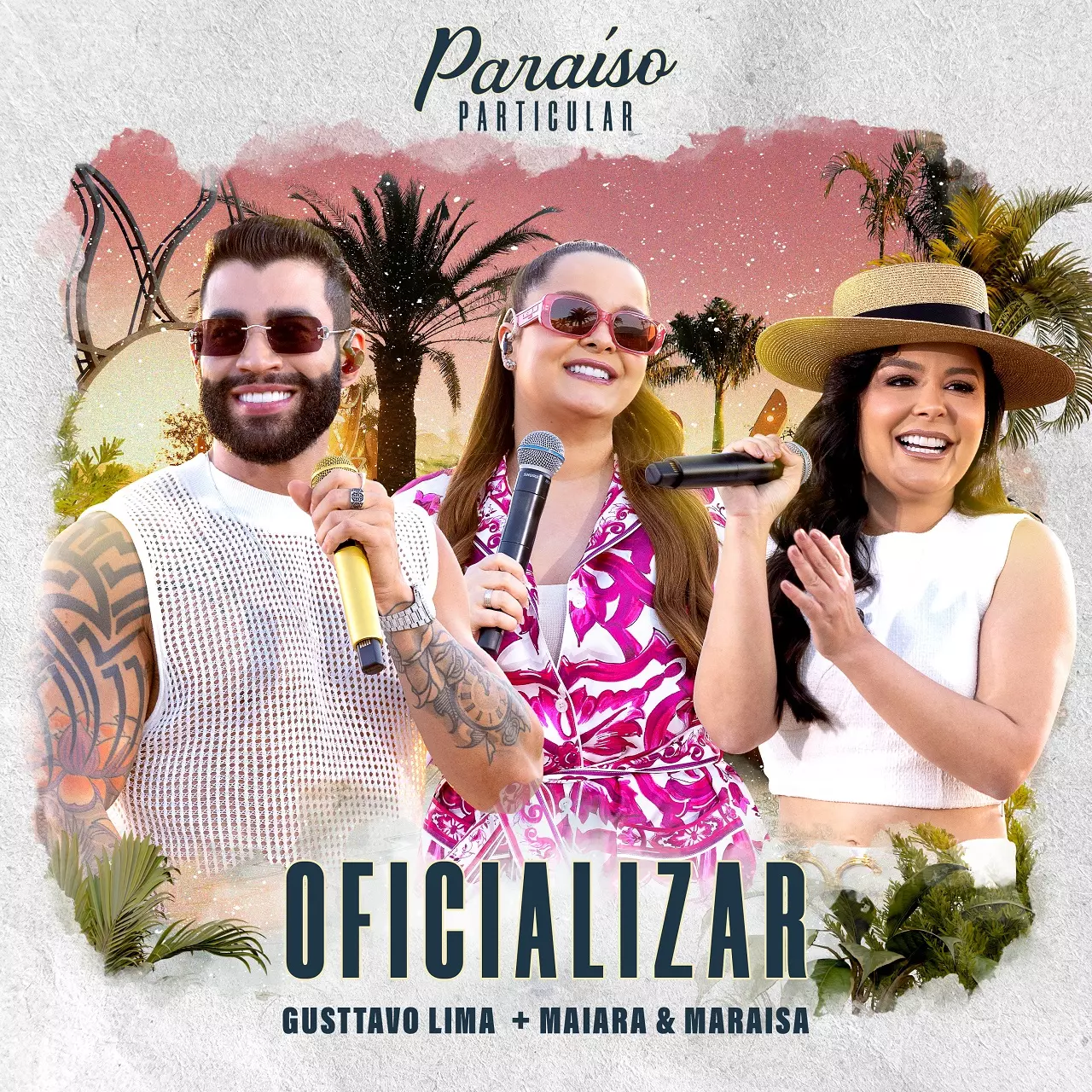 Gusttavo Lima apresenta feat com Maiara & Maraisa; ouça "Paraíso Particular"