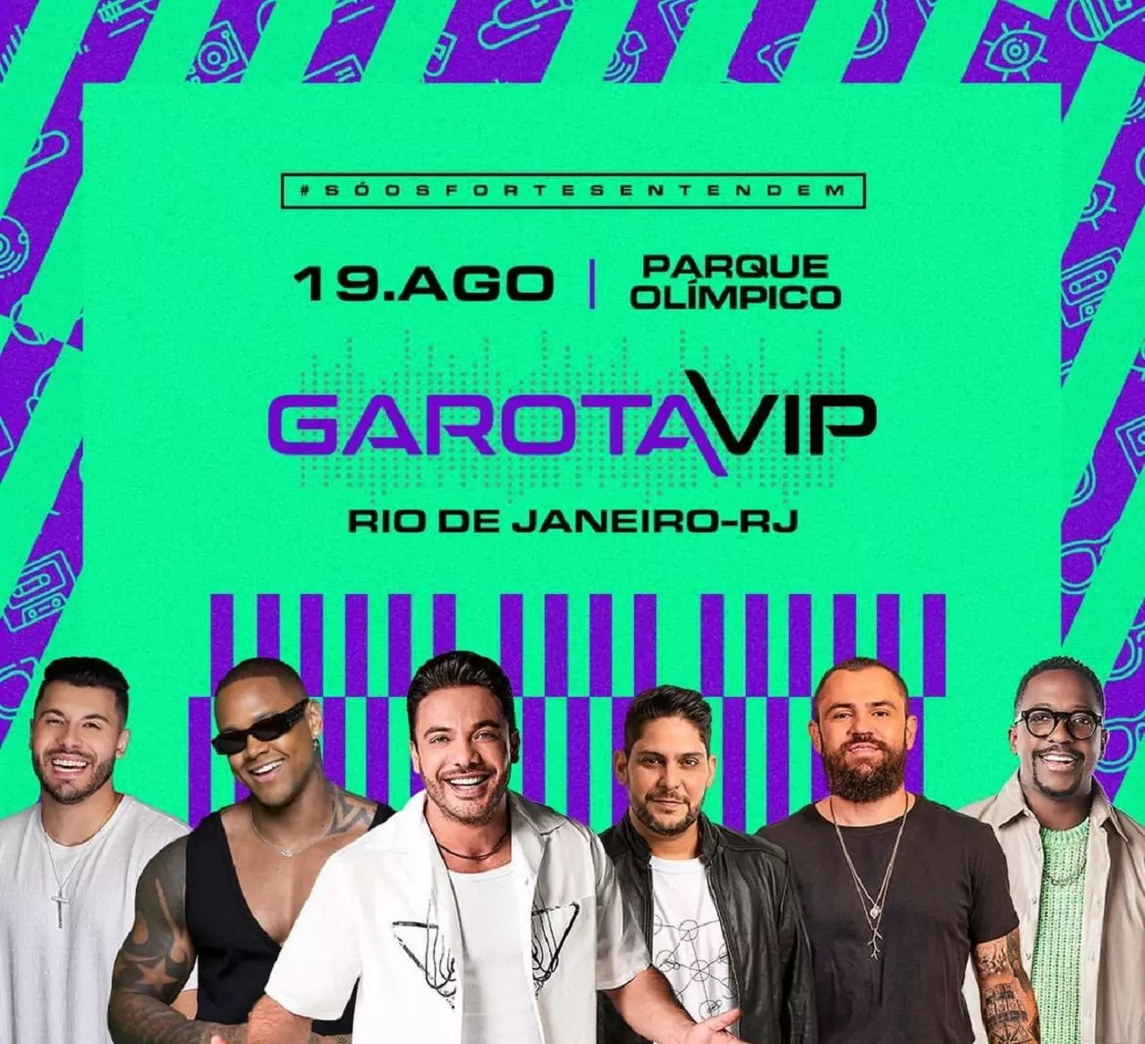 Wesley Safadão recebe Jorge & Mateus e Mumuzinho no Garota Vip RJ