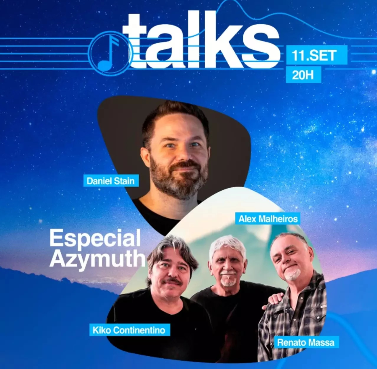 Coluna Talks: primeiro programa do Blue Note Rio conversa com Azymuth