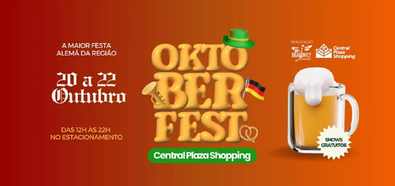 Central Plaza Shopping promove Oktoberfest com shows