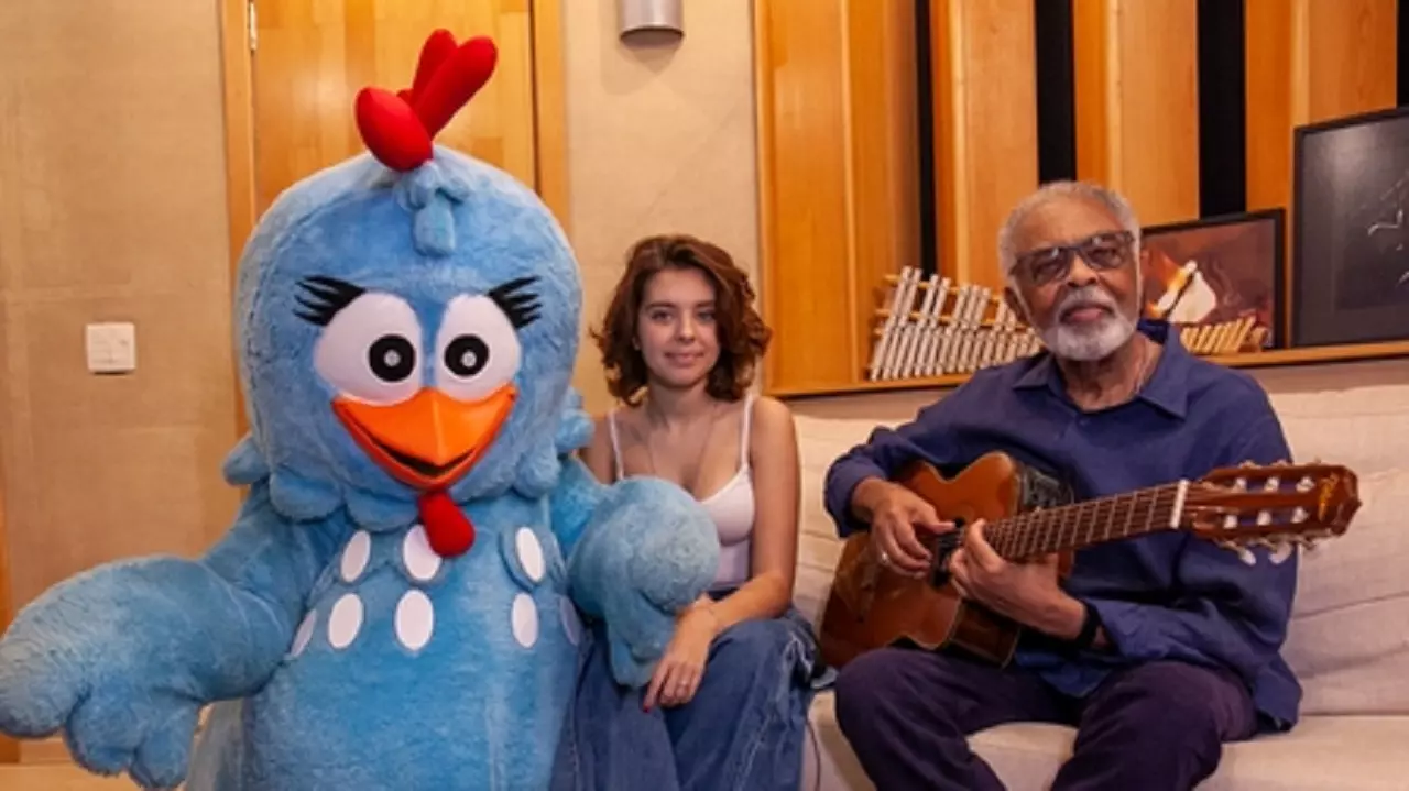 Parceria da Galinha Pintadinha com Gilberto Gil bate 100 milhões de views