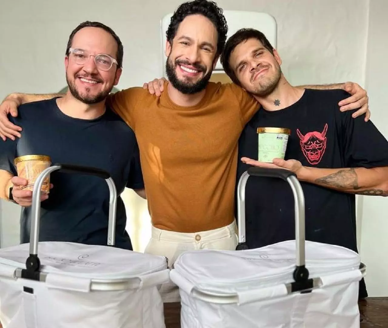 Rainer Cadete participa da nova campanha da Bacio di Latte