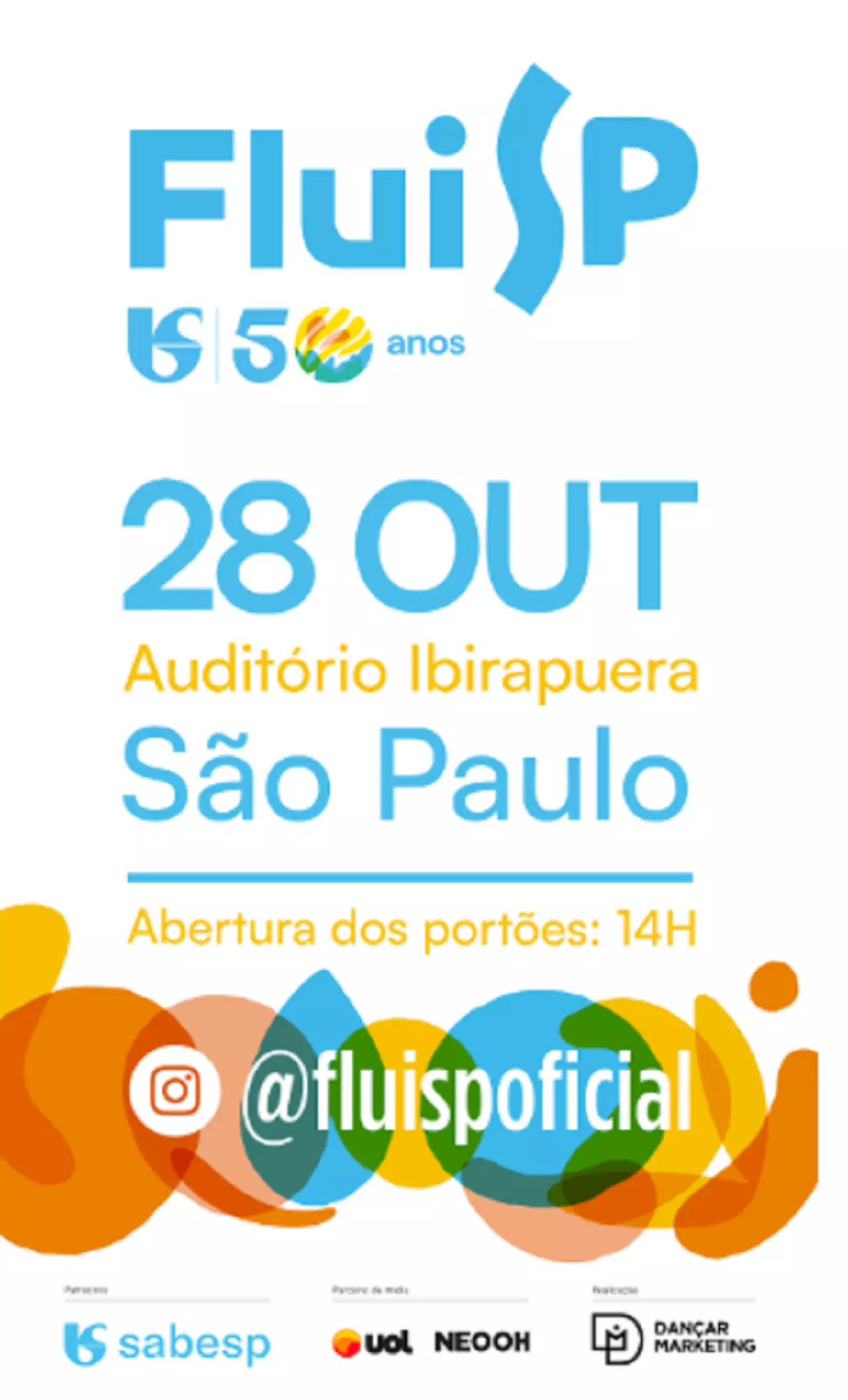 FluiSP promove evento gratuito no Parque Ibirapuera, em São Paulo