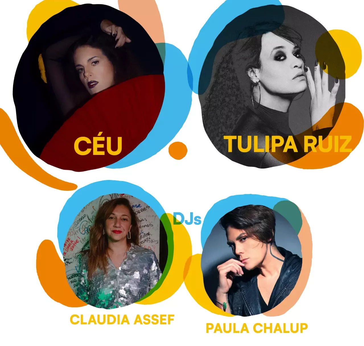 Festival em SP anuncia Céu, Tulipa Ruiz e DJ's Paula Chalup e Claudia Assef