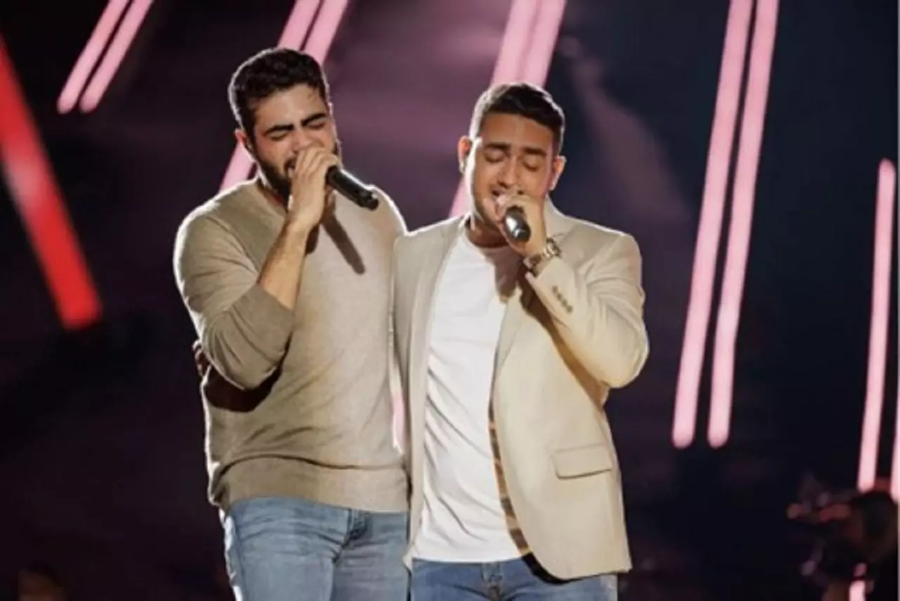 Henrique e Juliano se apresentam no Blue Med Convention Center