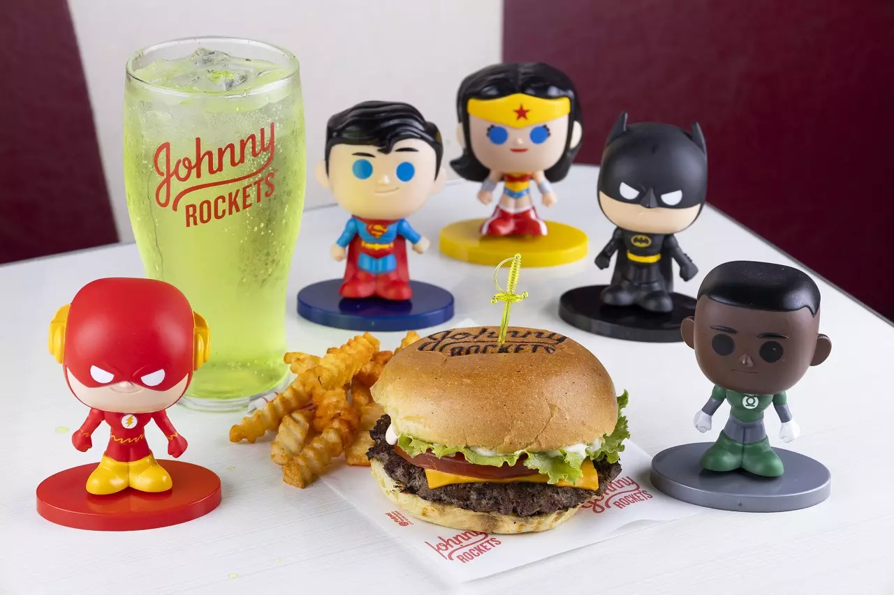 Johnny Rockets lança linha de bonecos colecionáveis da Liga da Justiça