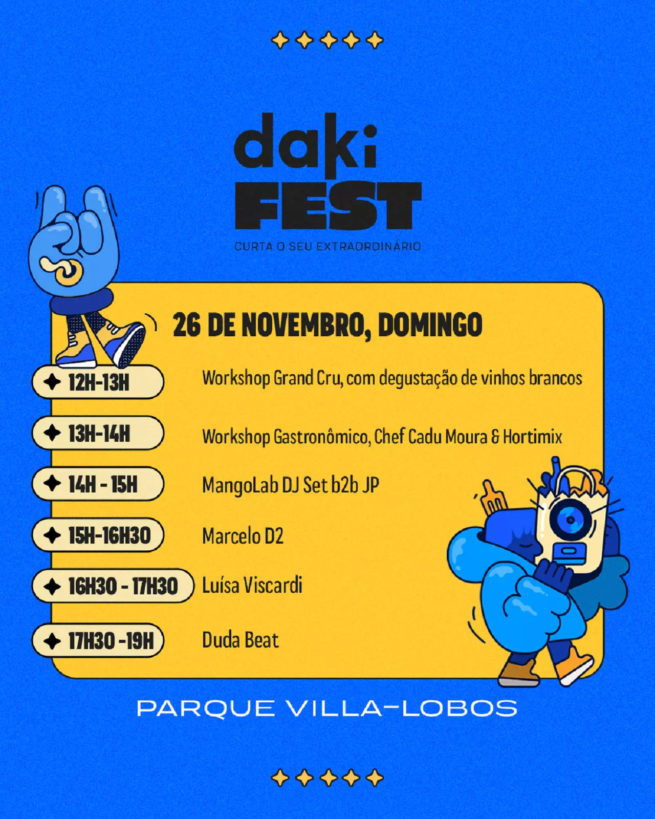 Daki Fest acontece neste fim de semana com BaianaSystem, Marcelo D2 e mais