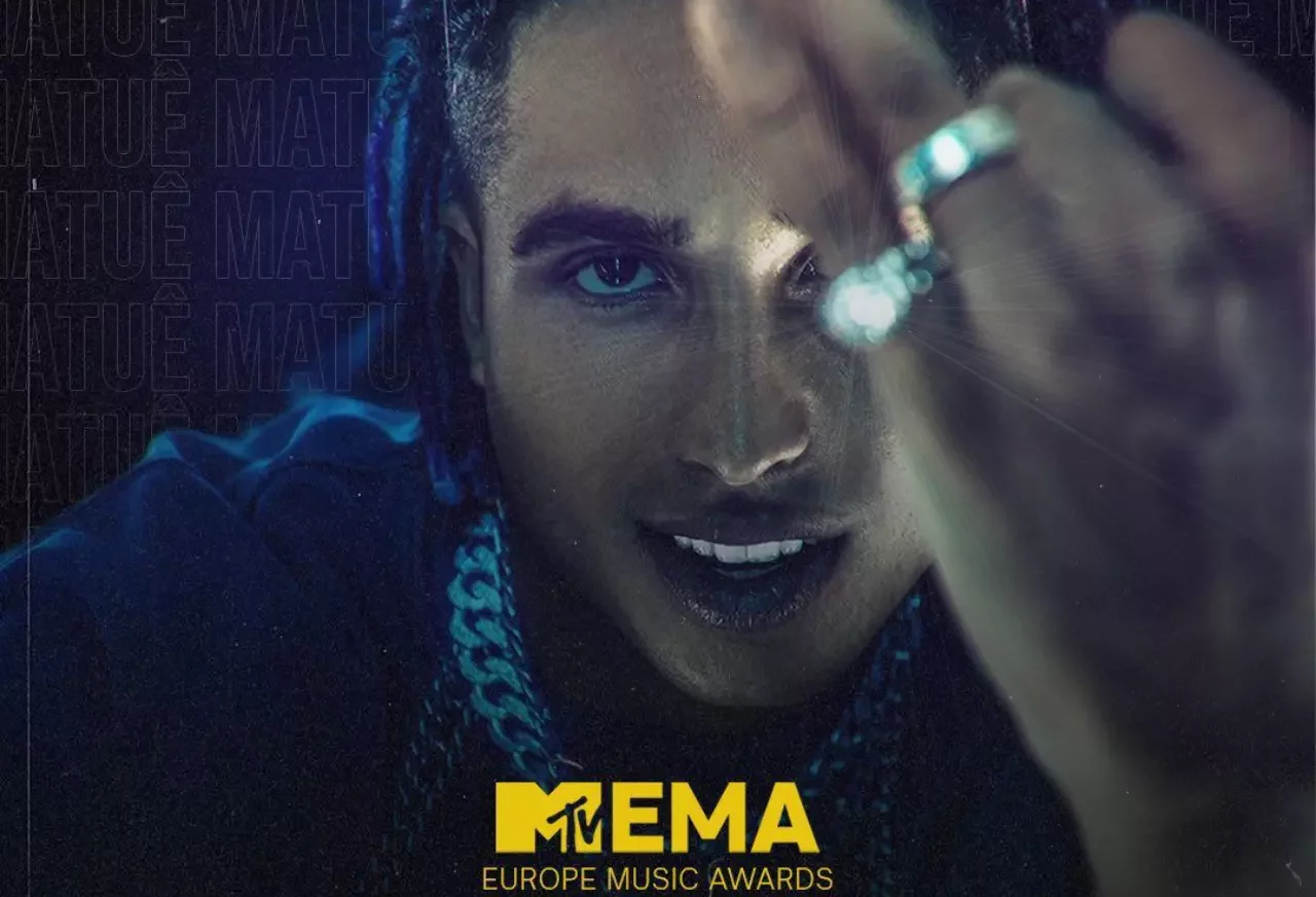 Matuê é eleito o Melhor Artista Brasileiro de 2023 no MTV EMA