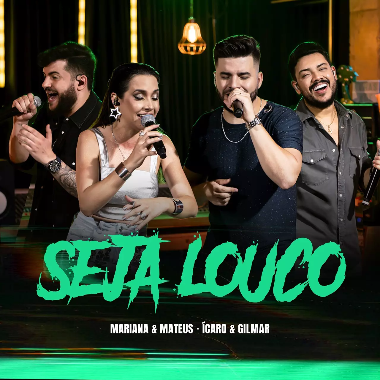 Mariana & Mateus lançam single "Seja Louco" ao lado de Ícaro & Gilmar