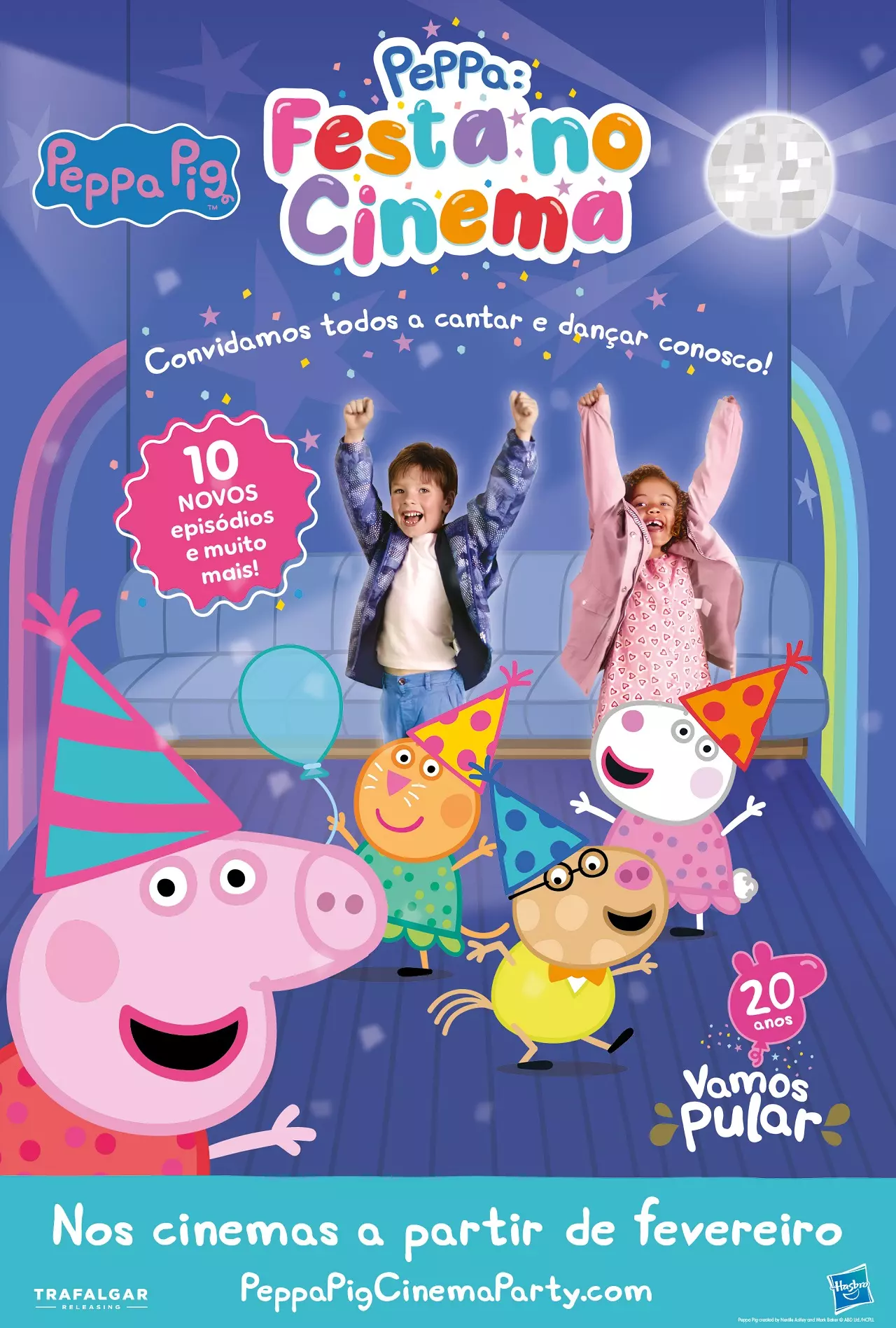 Larissa Manoela e André Luiz Frambach dublam conteúdo inédito de Peppa Pig