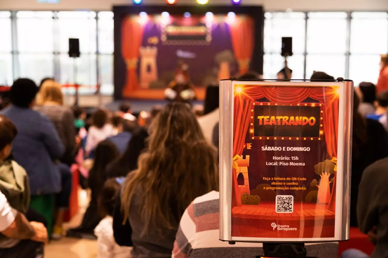 Shopping Ibirapuera retoma programação teatral gratuita para as crianças