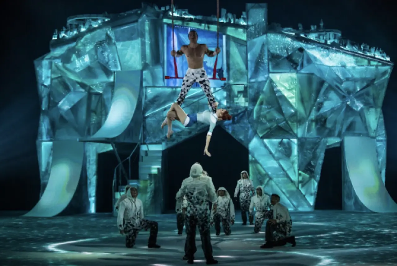 Primeiro show acrobático no gelo do Cirque du Soleil chega ao Brasil