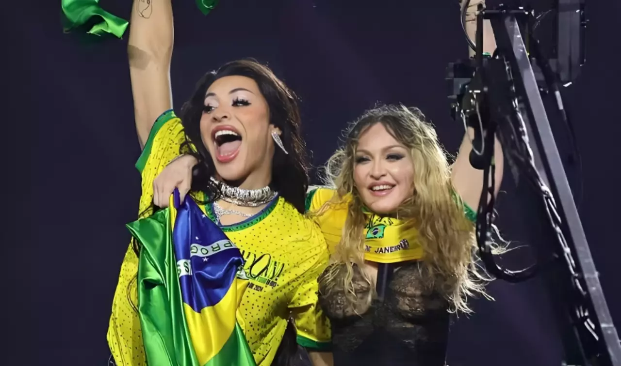 Pabllo Vittar e Madonna - Foto: Manu Scarpa / Brazil News