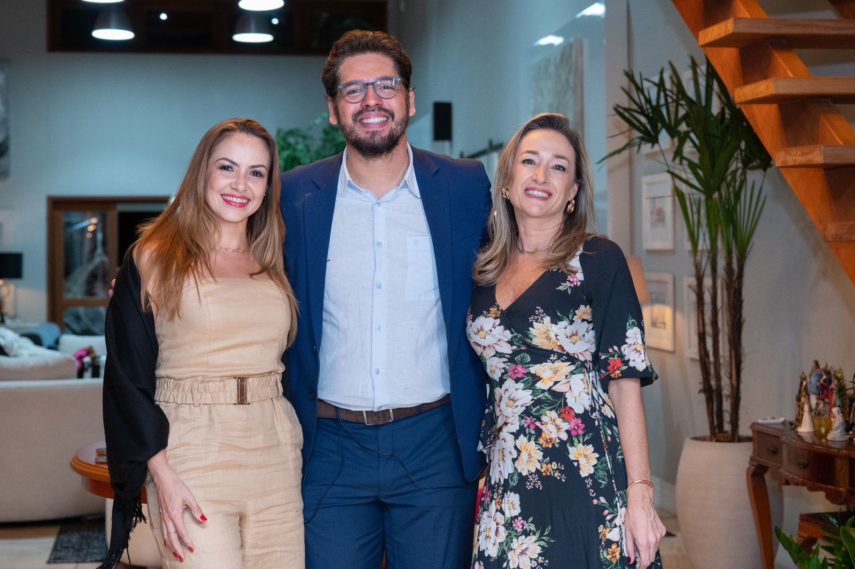 Renata Rios, Bruno Chamochumbi e Fernanda Chain