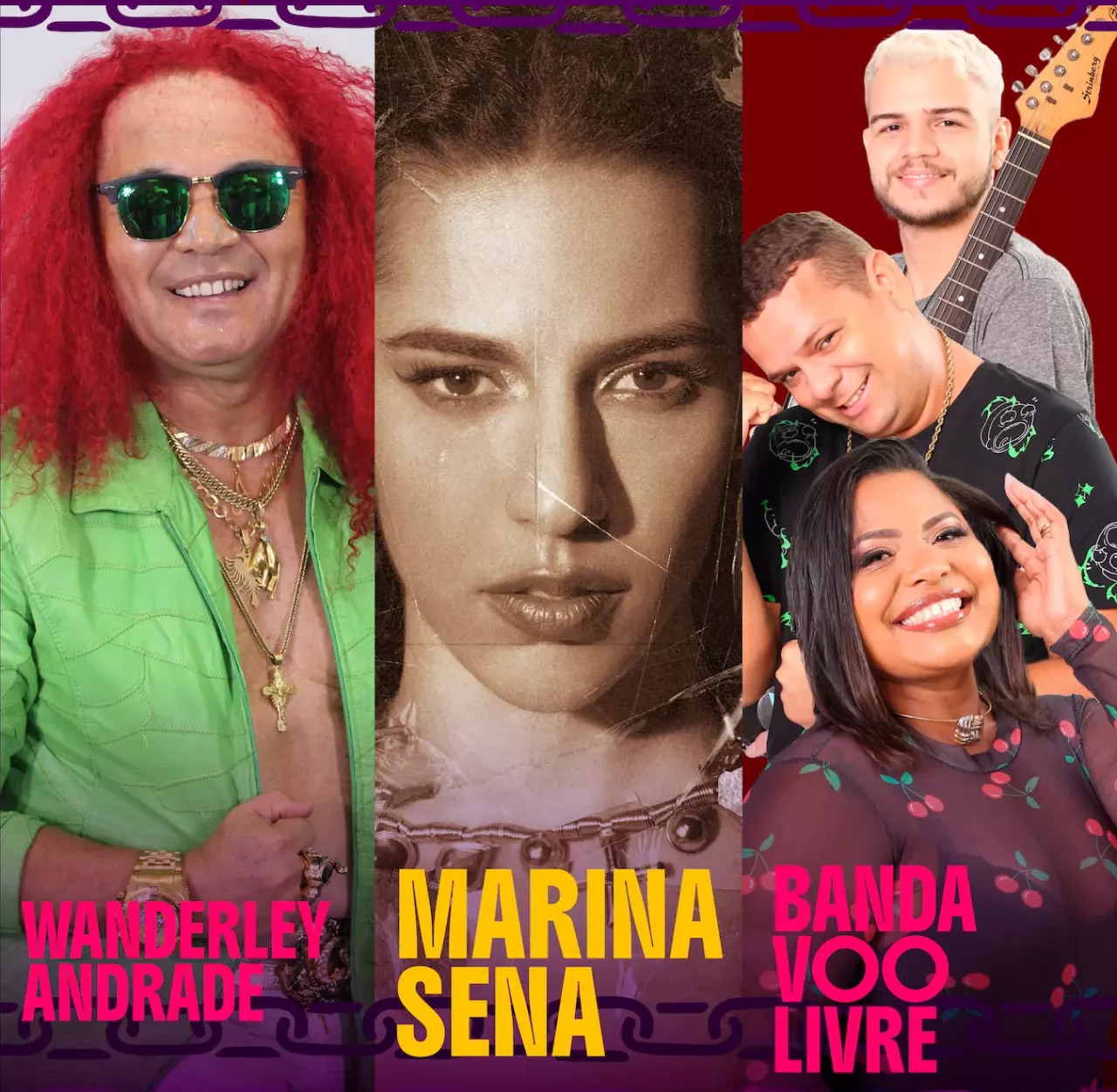 Festival Psica 2025 confirma Marina Sena, Wanderley Andrade e Banda Voo Livre