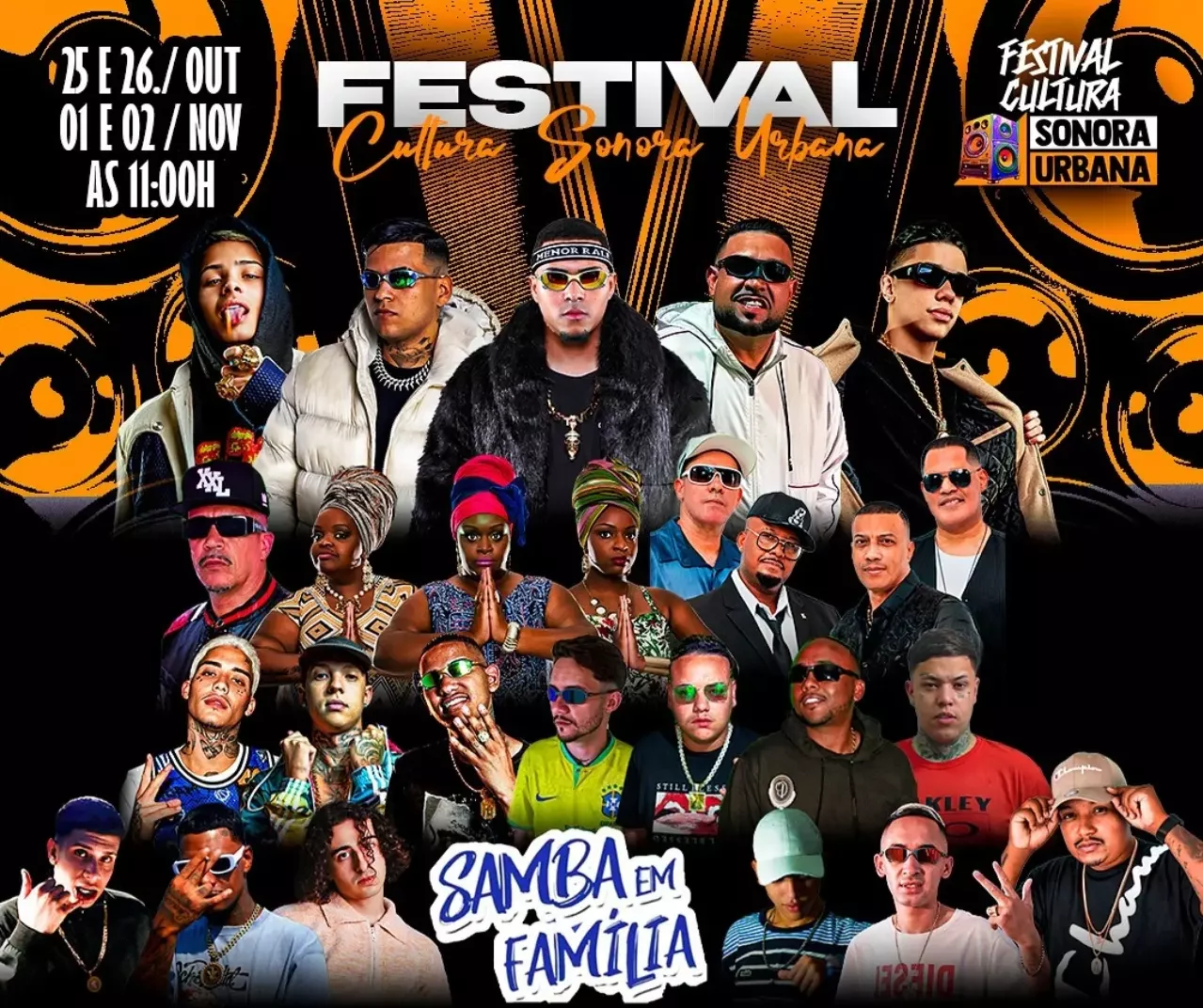 Festival Cultura Sonora Urbana apresenta talentos da cena em Diadema (SP)