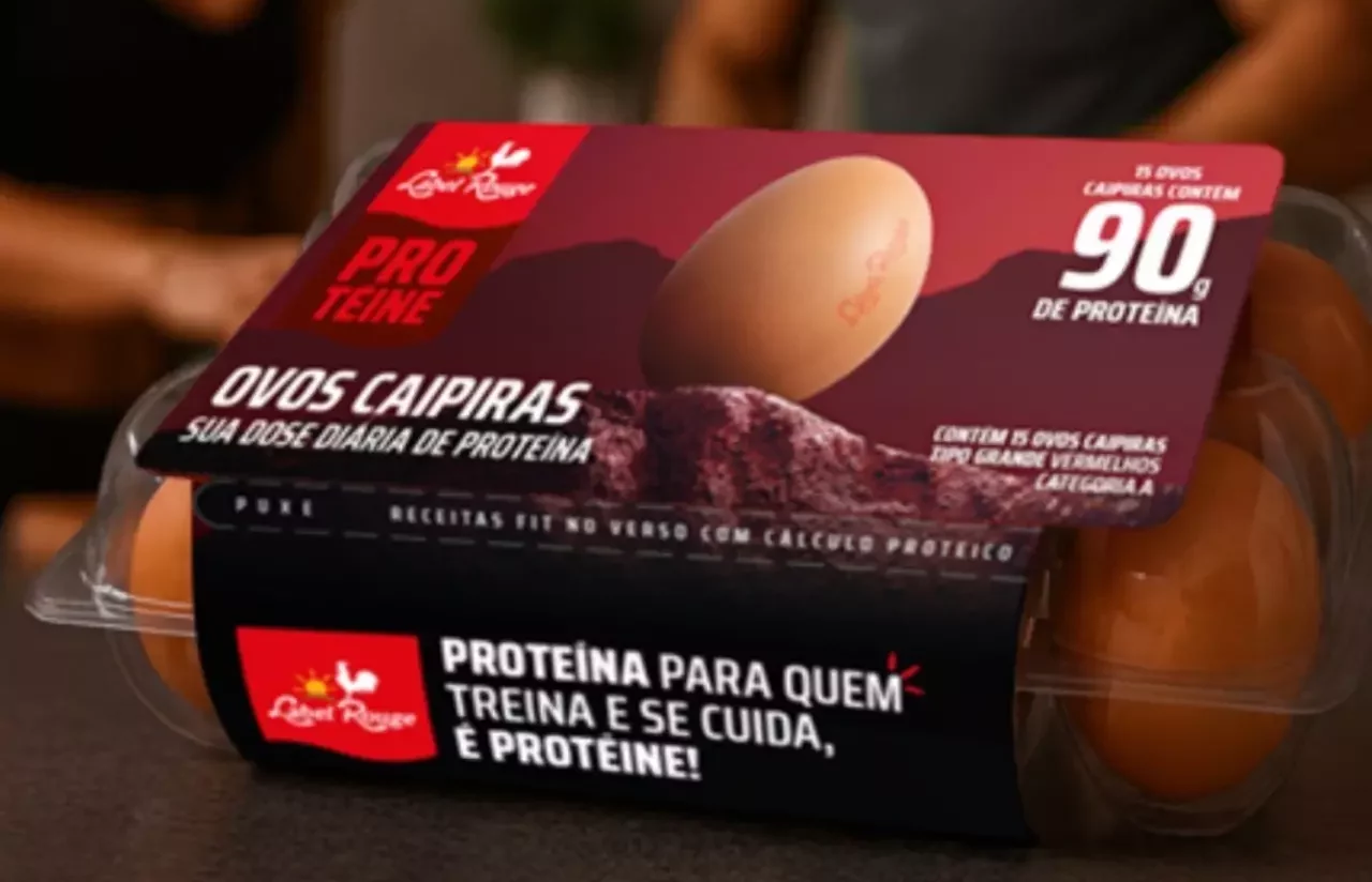 Label Rouge investe no mercado fitness e lança linha “Protéine”, 1° ovo caipira sem cheiro forte