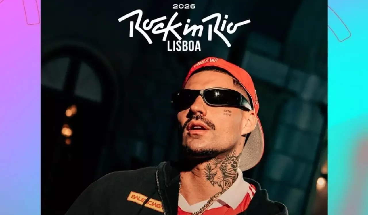 Filipe Ret estreia no Rock in Rio Lisboa 2026 como headliner