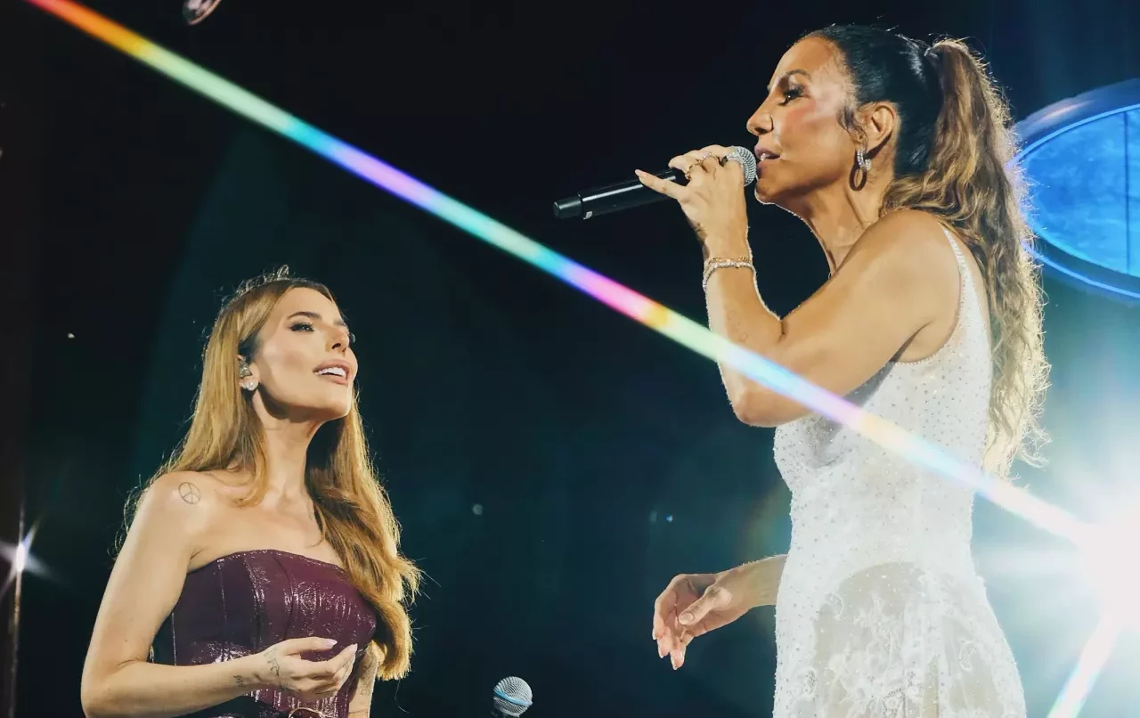 Ana Clara realiza sonho ao dividir o palco com Ivete Sangalo em Florianópolis