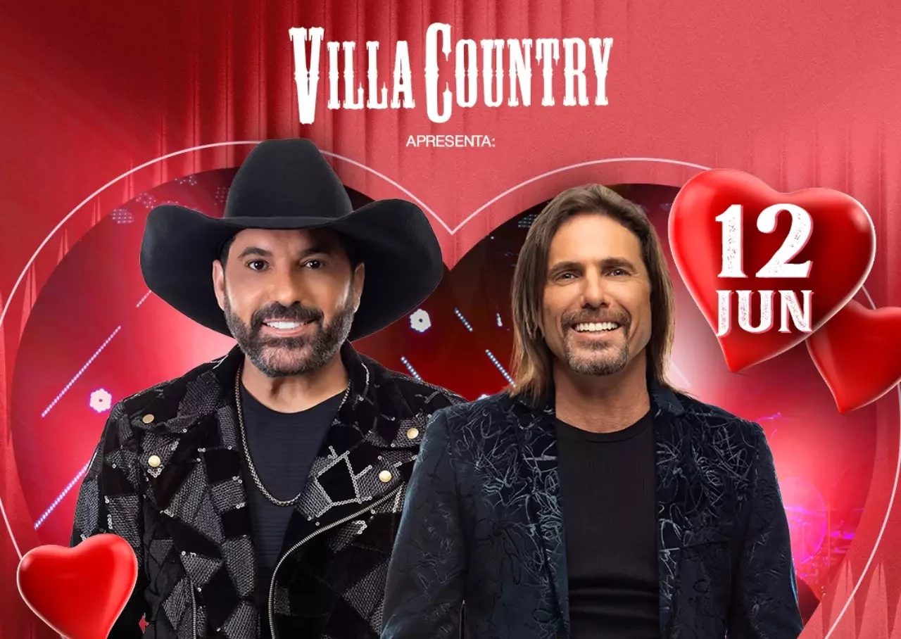 Dia dos Namorados no Villa Country tem Edson & Hudson em show especial